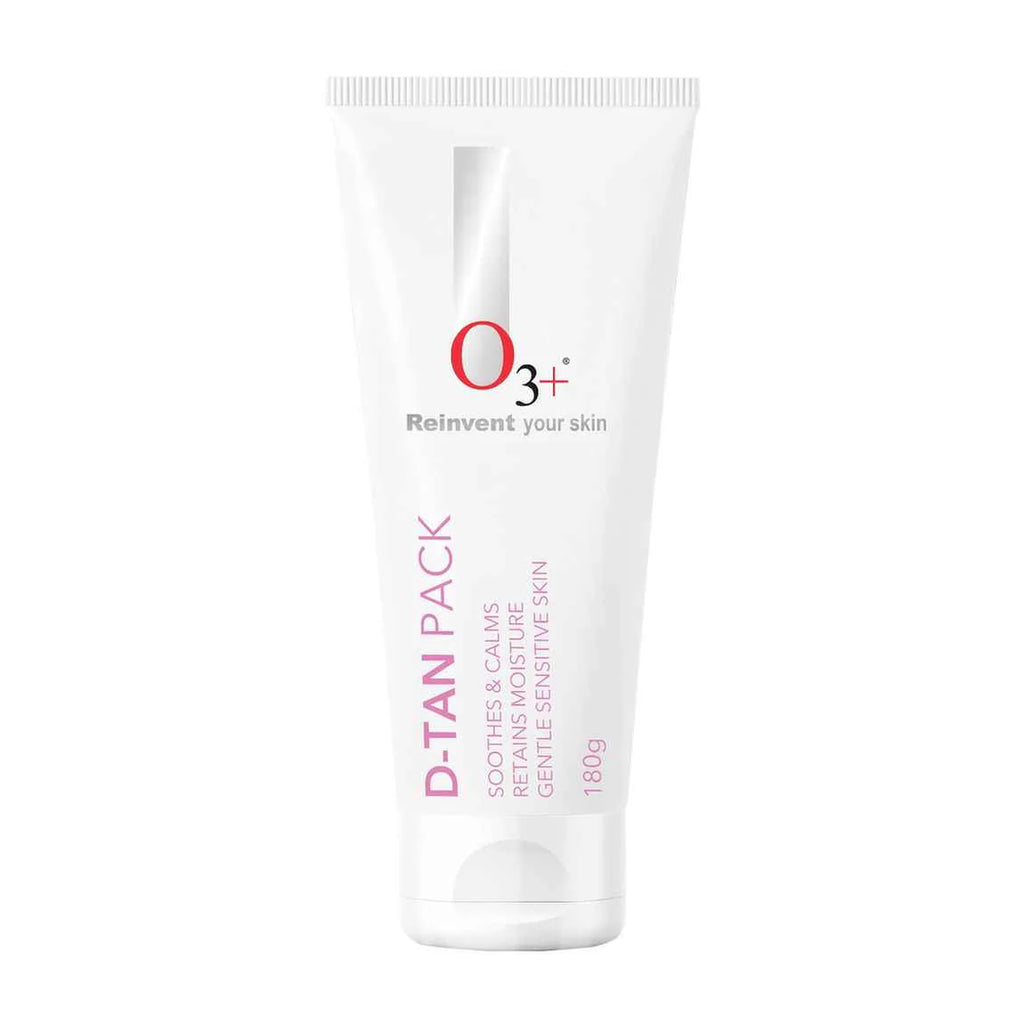 O3+ D Tan Pack For Instant Tan Removal For all skin Types (180gm*2 = 360 gm for saloon)