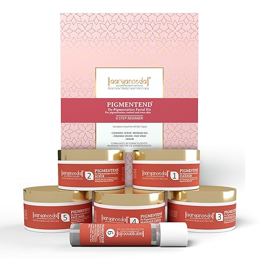 Aaryanveda De-Pigmentation Facial Kit 250g +10ml