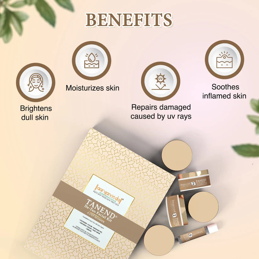 Aryanveda Tanend De-Tan Facial Kit-260gm