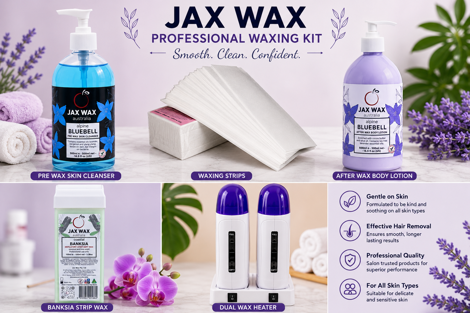 Jax Wax Coastal Cartridge Wax Bundle Deal