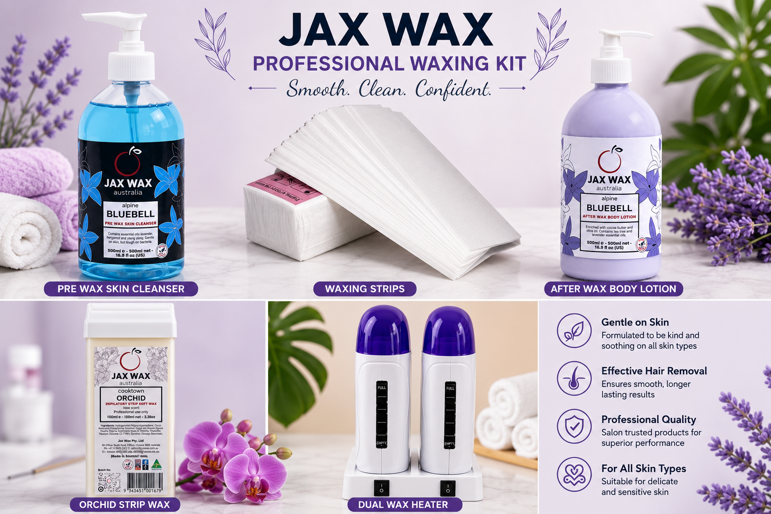 Cooktown Orchid Cartridge Wax Combo
