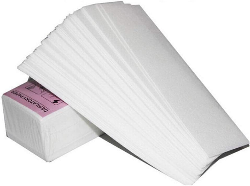 Depilatory Paper Wax Strips -100 sheets