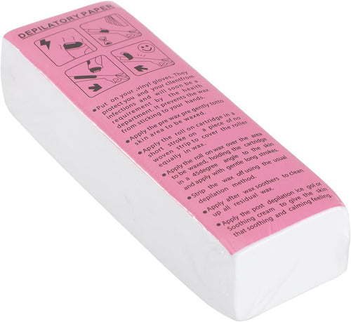 Depilatory Paper Wax Strips -100 sheets
