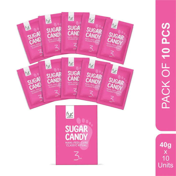 FYC Sugar Candy Mani-Pedi Kit 400g (40g*10 units)