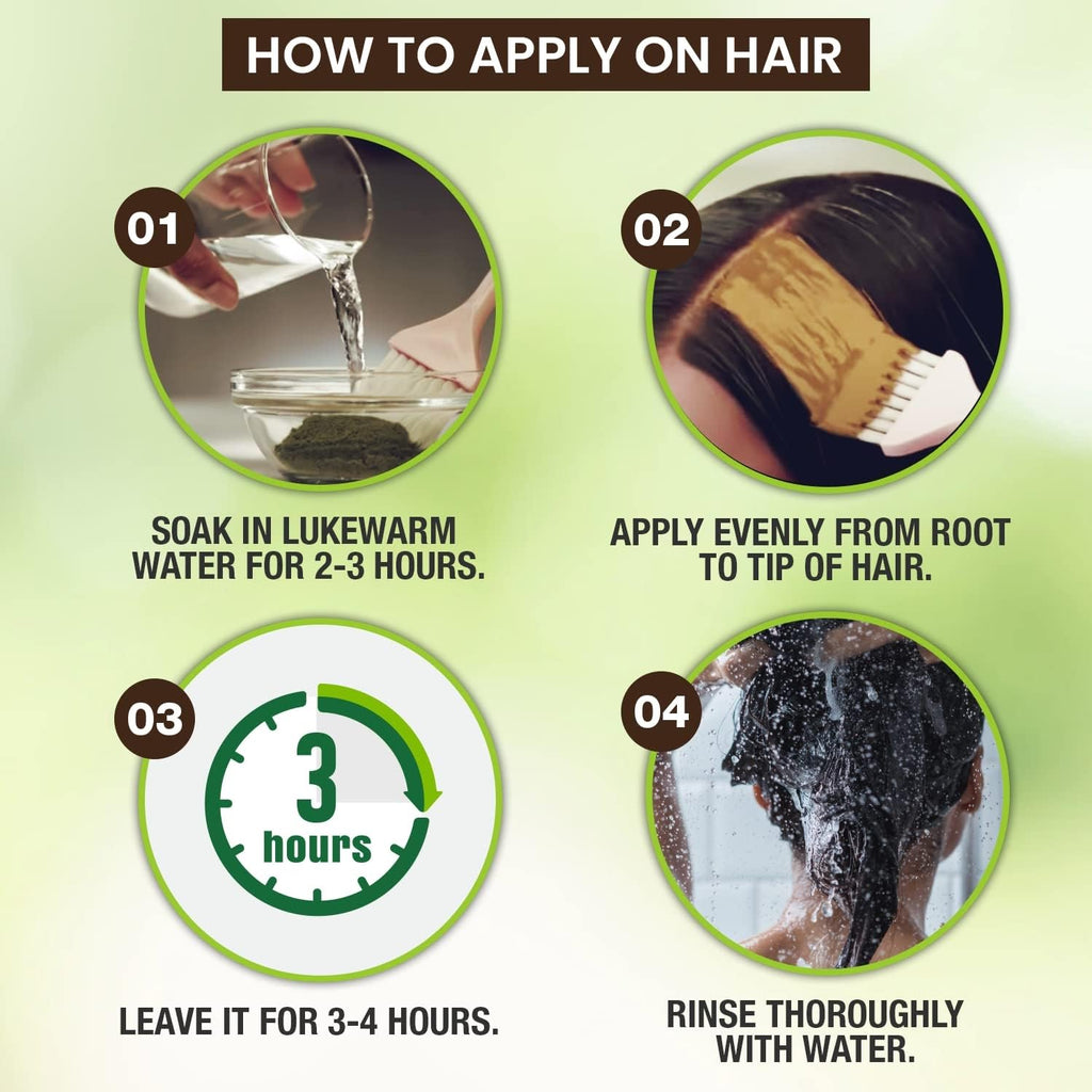 Godrej Nupur 100% Pure Henna Powder for Hair Colour 500gm