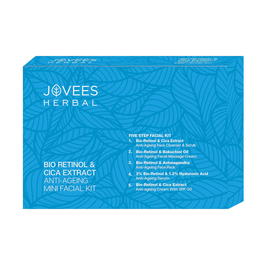 Jovees Bio Retinol & Cica Extract Anti-Ageing Mini Facial Kit