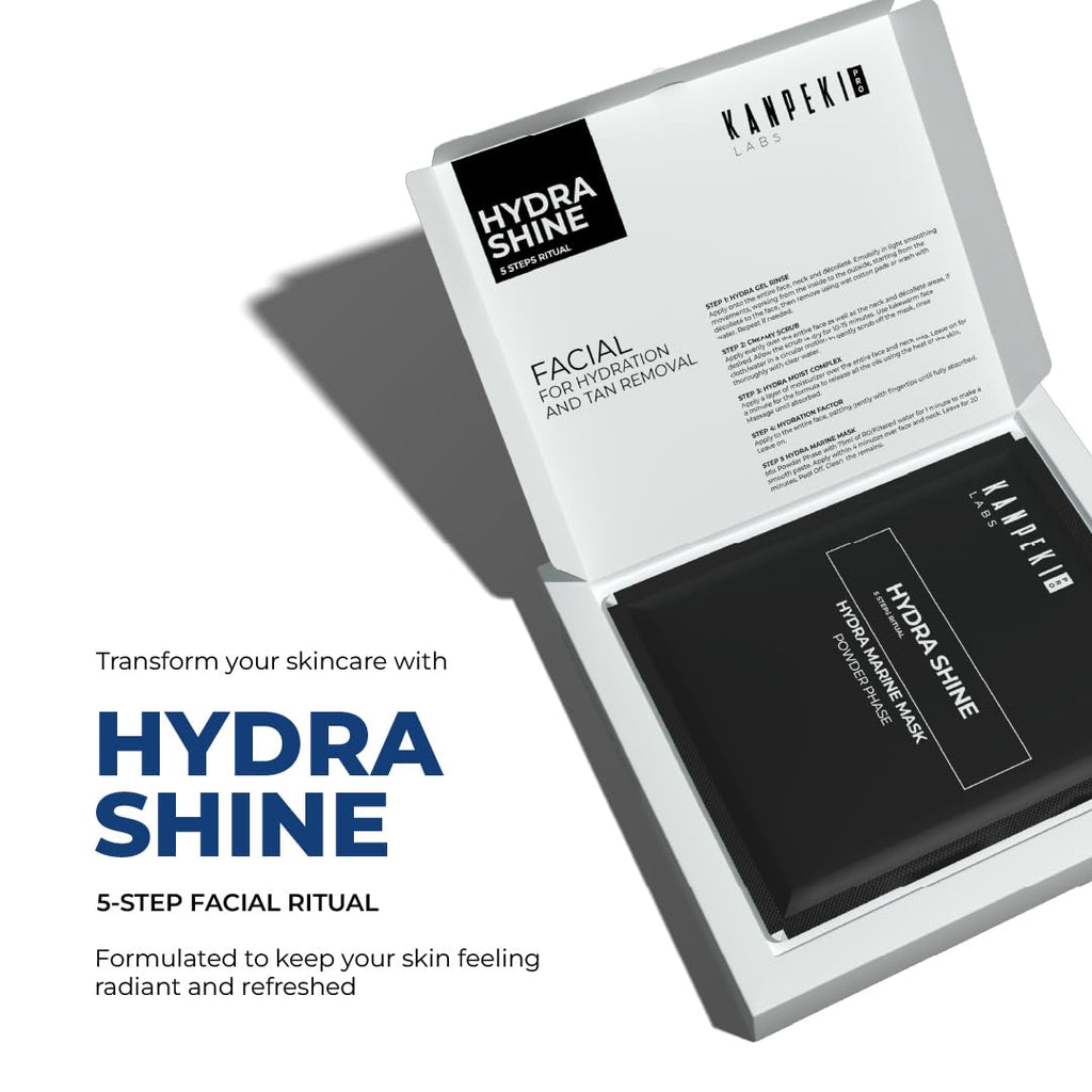 Kanpeki Hydra Shine 5-Step Facial Kit