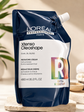 L'Oreal Paris Xtenso Oleo Shape Oil Trio Sweet Almond Cotton Seed Rice Smoothing Cream Resistant Hair - 480 ml