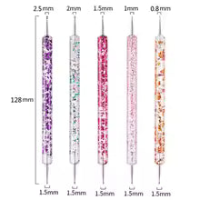 5Pcs/set Portable Nail Art Dotting Pen