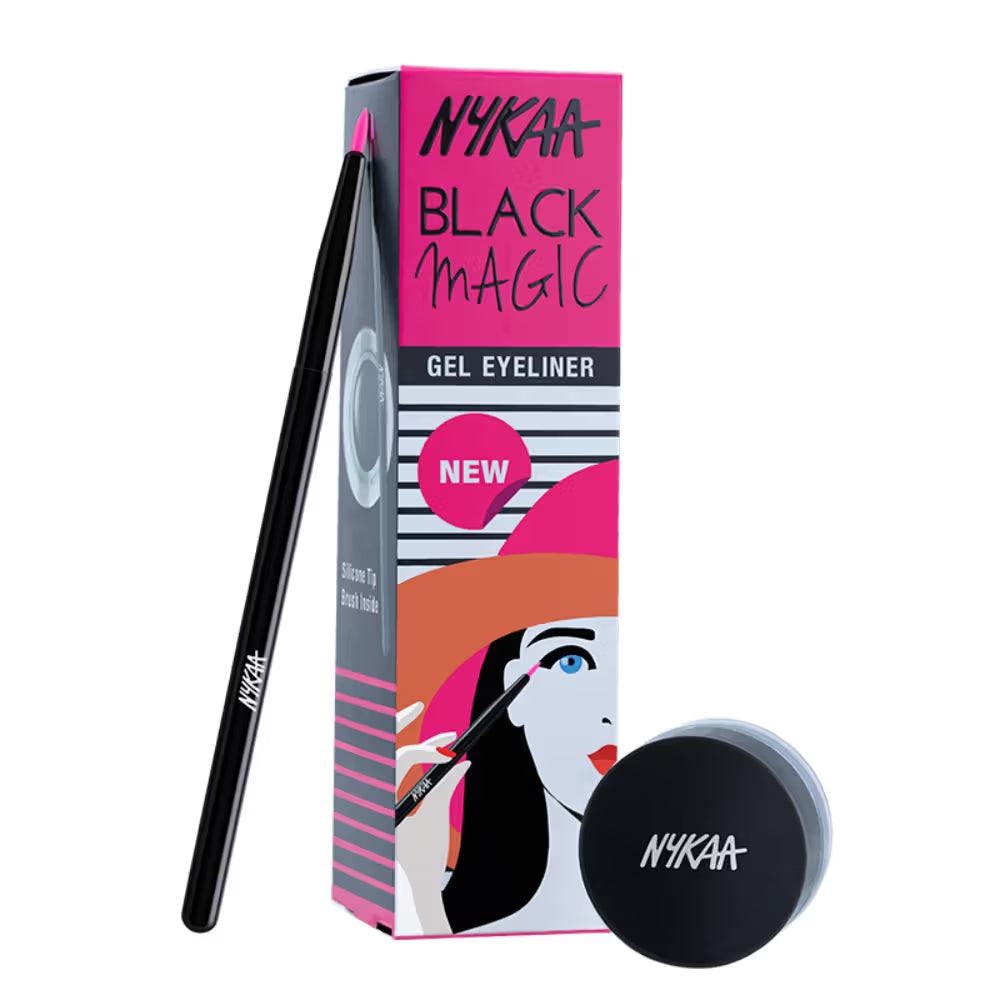 Nykaa Black Magic! Gel Eyeliner - Jet Black