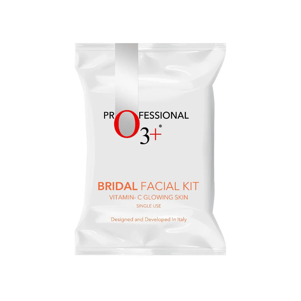 O3+ Bridal Facial Kit Vitamin -C Glowing skin Single Use  (15% off when you buy 2 or more)