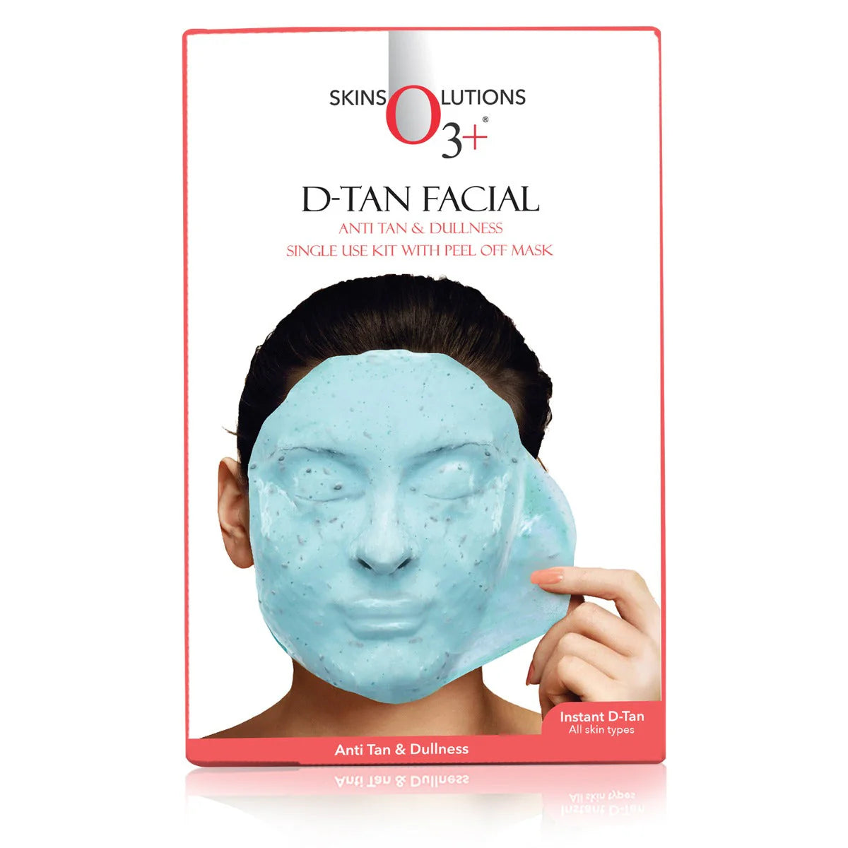 O3+ D Tan Facial kit with Peel off Mask Single Use Kit