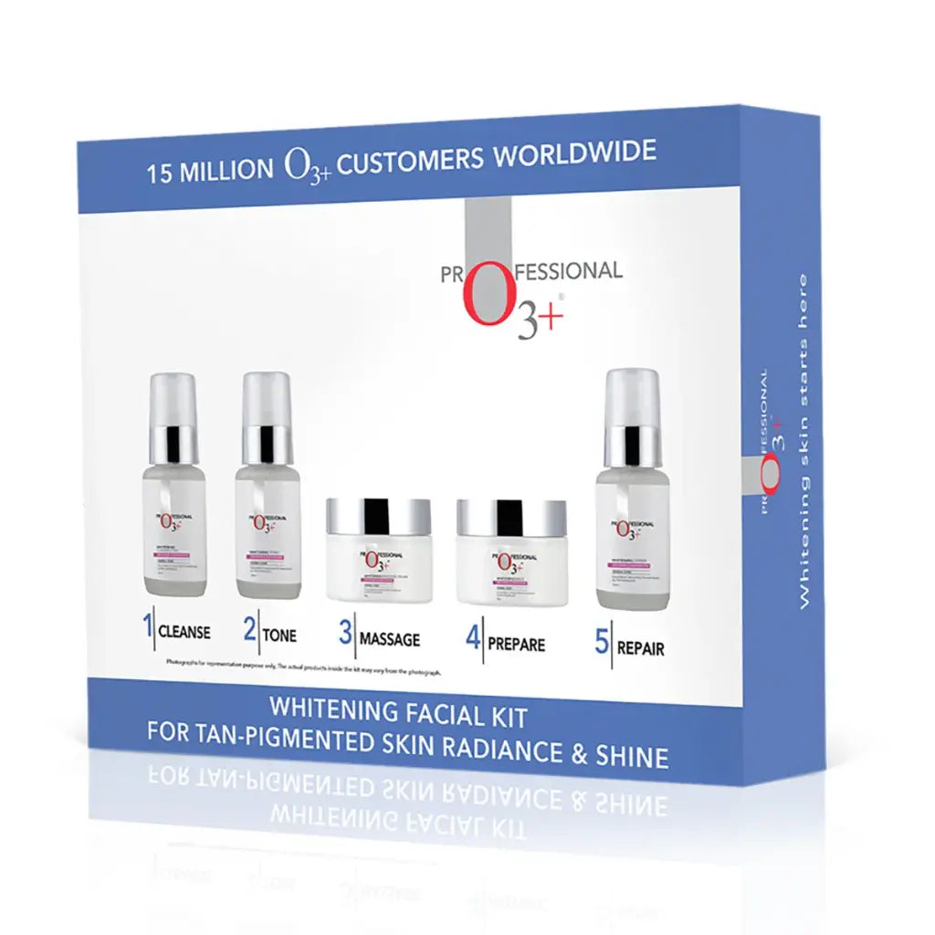 O3+ Whitening Facial Kit for Brightening & Lightening Skin (150g+100ml)