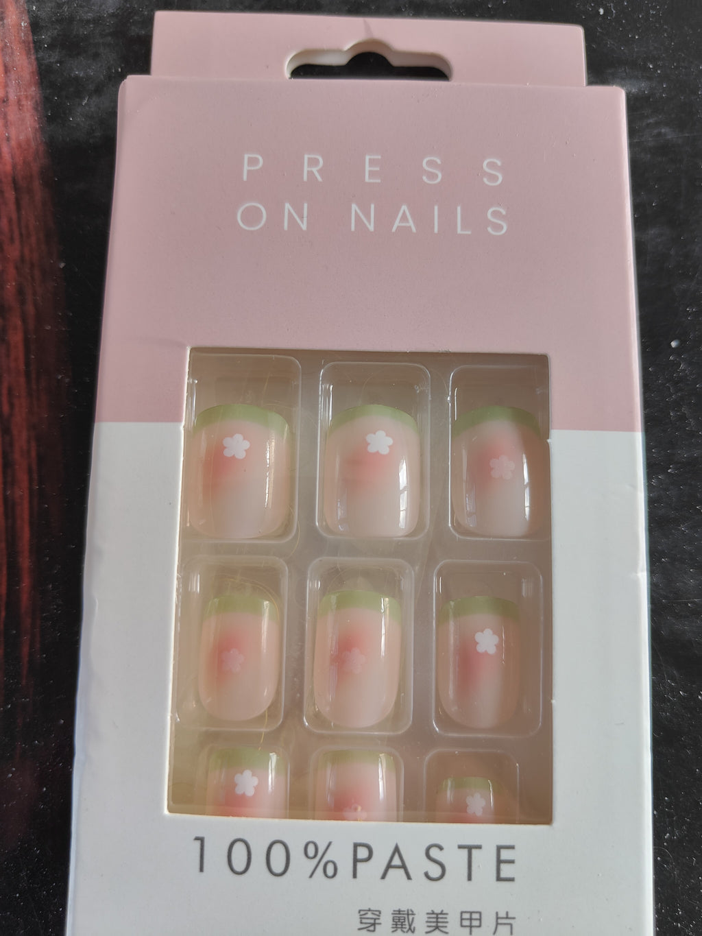 Pack of 3 Press on Nails