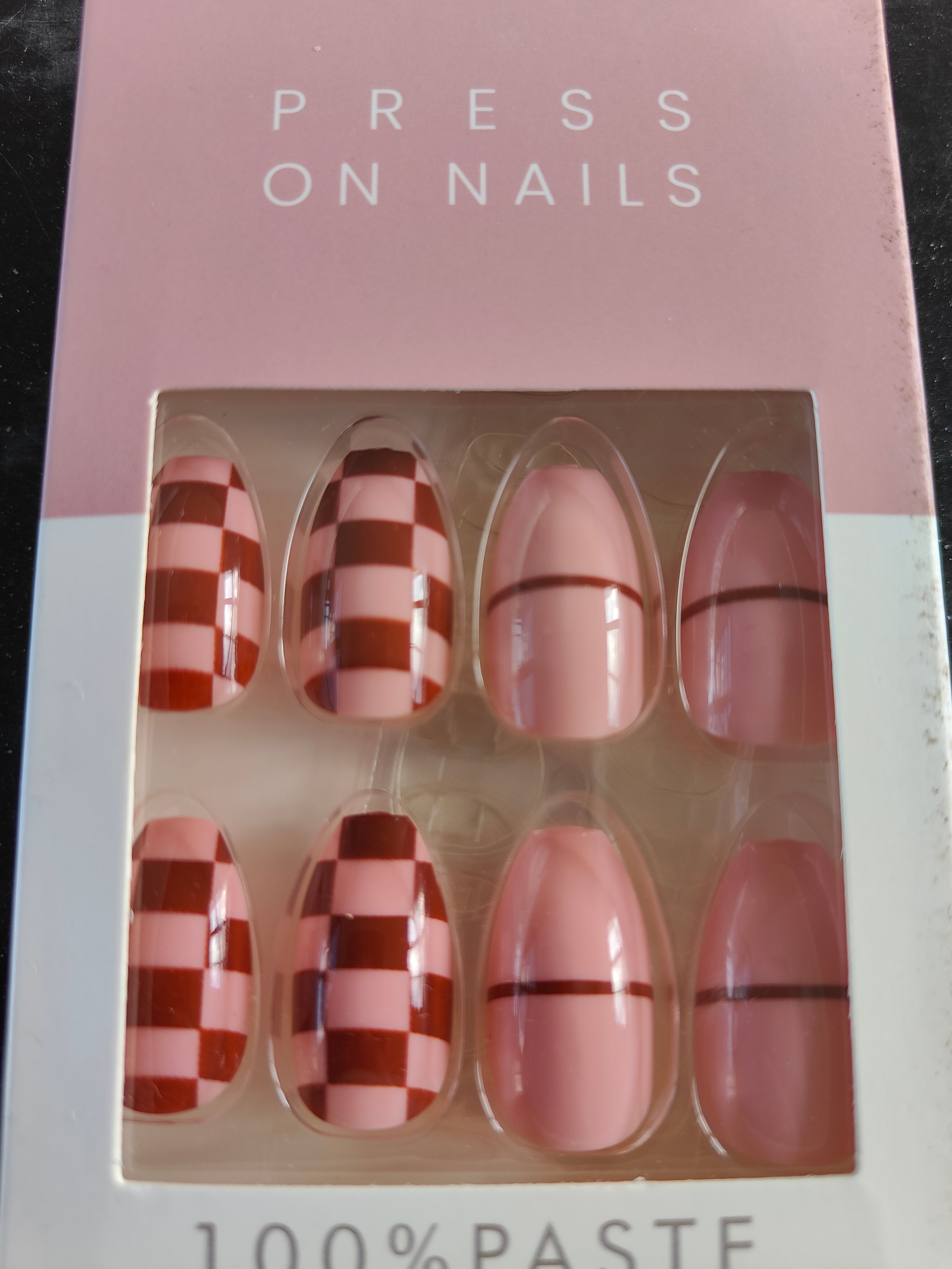 Pack of 3 Press on Nails Set