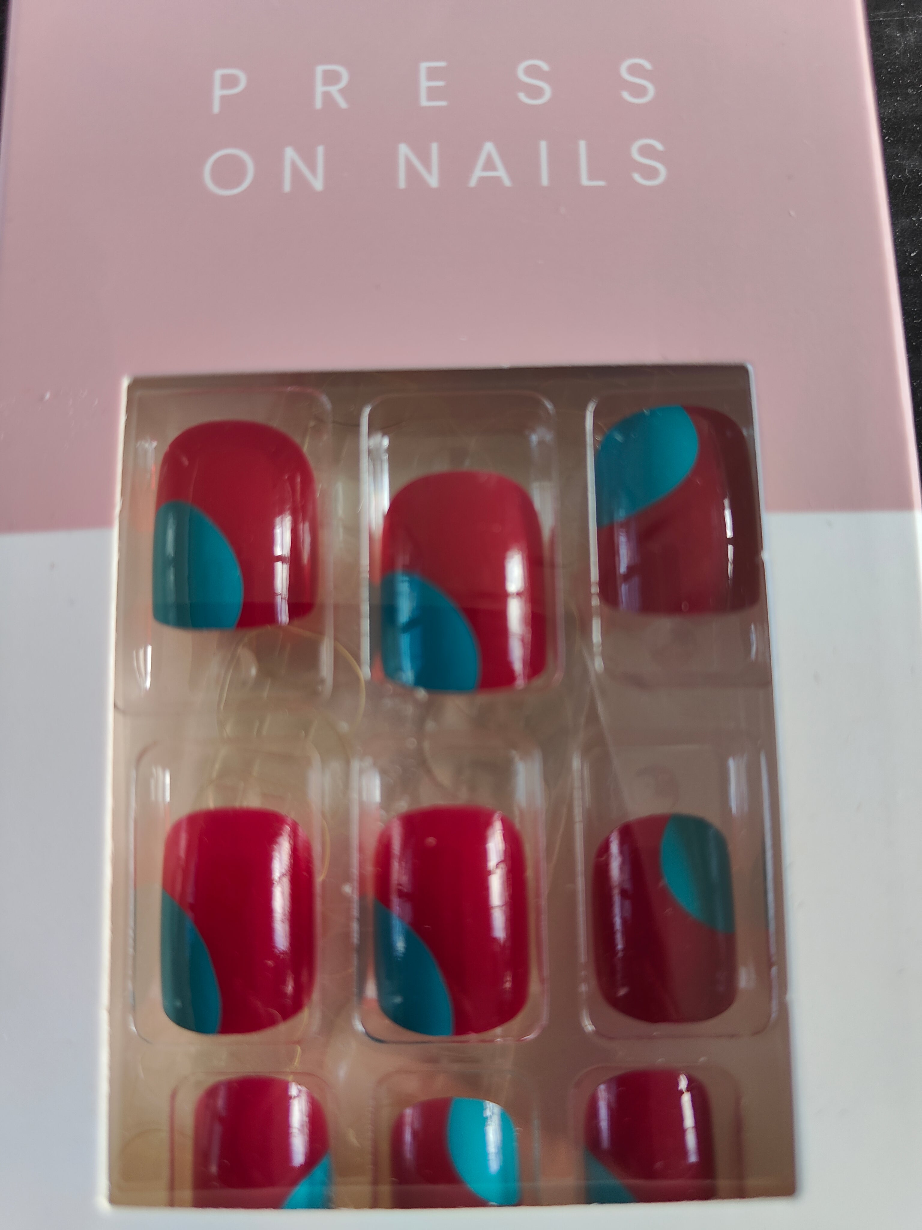 Pack of 3 Press on Nails Set