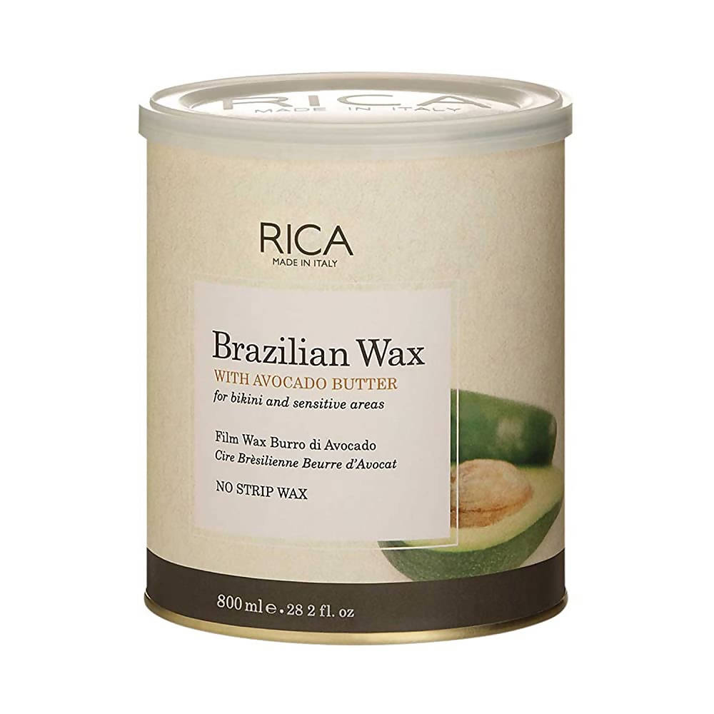 RICA Brazilian Wax with Avocado Butter - Made in Italy - For Bikini & Face Wax