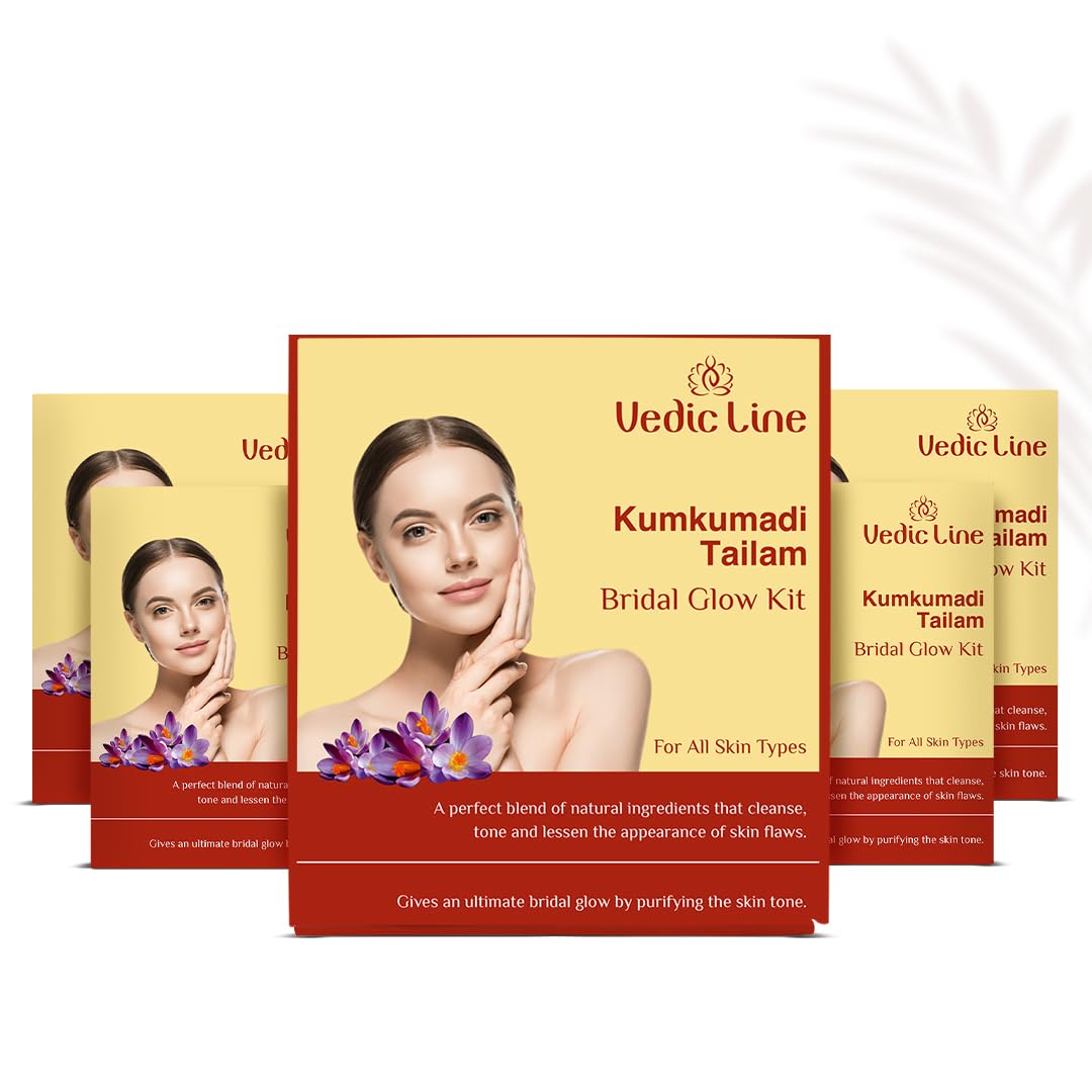 Vedicline Kumkumadi Tailam Bridal Glow Kit