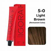 Schwarzkopf Igora Royal Permanent Hair Color Creme Dye 5-0 Light Brown 2.1 Oz
