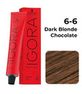 Schwarzkopf Igora Royal permanenet Color 6-6 Dark Blonde Choclate (Buy 3 get 10% off)